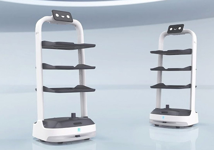 Dizybot ﻿propose un robot de transport de charges