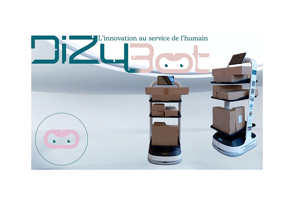 Robot d’aide à la manutention et au transport de charges Bot2